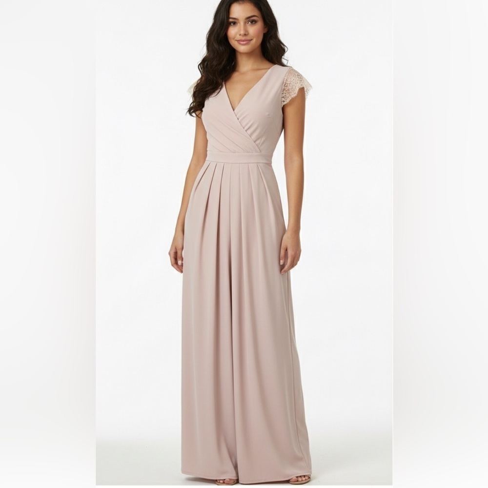 COAST BLUSH GRECIAN CHERINA LONG EVENING MAXI DRESS SIZE 6 NWT